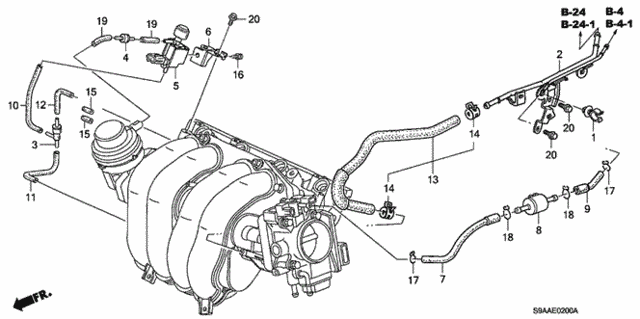 Tubing for 2006 Honda CR-V #0