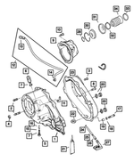 5072322AA - Transfer Case Model 231 [DHN]: Transfer Front Case for Mopar Image