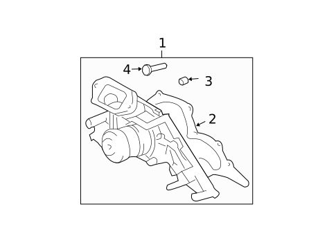 Water Pump for 2009 Toyota 4Runner #0