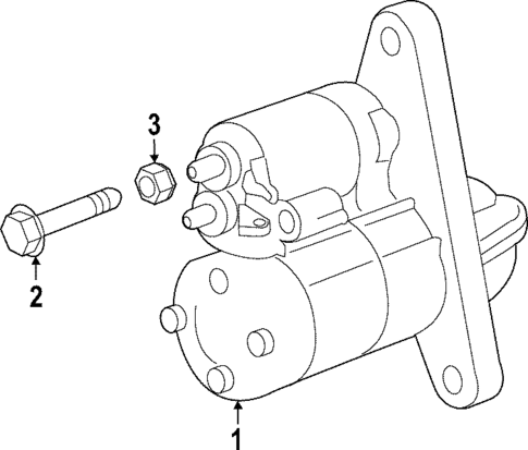 Starter for 2024 INFINITI QX55 #0