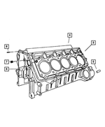 68000471AA - Engine 8.3L Ten Cylinder [EWC]: Short Block for Mopar Image