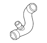 8E0145832S - Cooling System: Pressure Hose for Audi: A4, A4 Quattro Image
