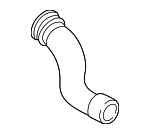 8E0145838AA - Cooling System: Pressure Hose for Audi: A4, A4 Quattro Image