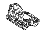 2433451800 - : Mount Frame for Mercedes-Benz Image