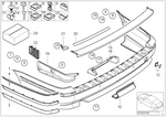 51128164020 - : Heat Insulator Rear Silencer for BMW Image
