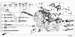 32107R70A01 - Engine: HOLDER, CORRUGATED (7MM) (DARK BROWN) for Honda Image