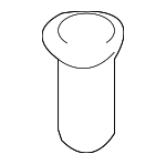 8A5Z5421999AA - Body: Lock Knob Bezel for Lincoln: MKS Image