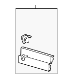 LK4Z61311A13AA - Body: Front Trim for Ford Image