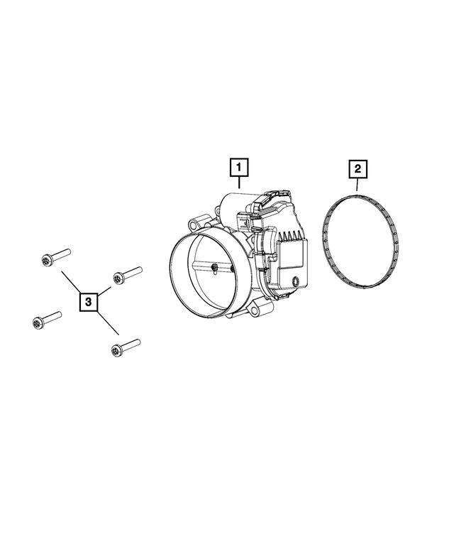 68271245AA - Fuel: Throttle Body To Intake Seal for Mopar Image