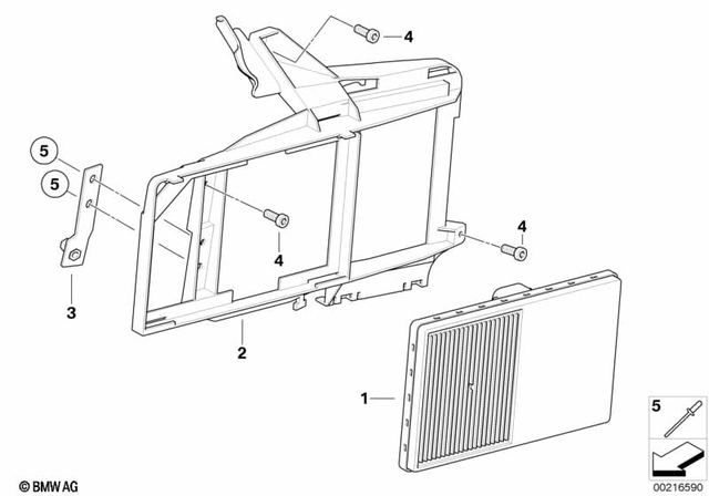 61358394839 - General Electrical System: Central Chassis Electronics - 17-07-500 for BMW-Motorrad Image image