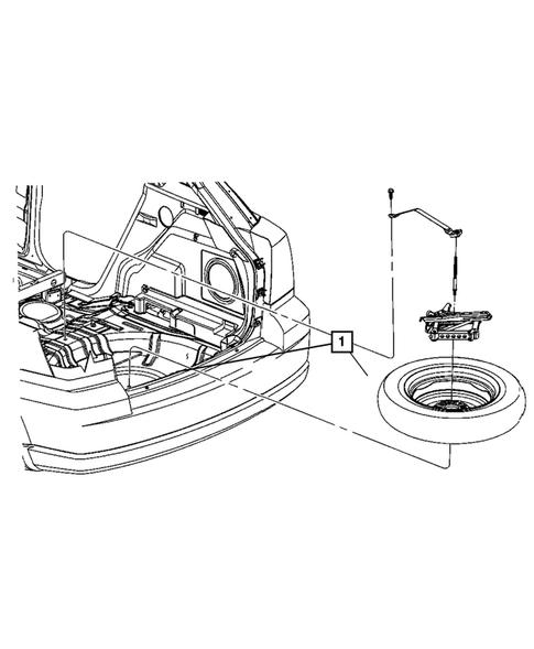 Trunk for 2009 Jeep Patriot #0