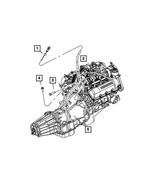 4810021 - Automatic Transaxle 4 Speed: Grommet for Mopar Image