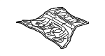 5821130370 - Body: Center Floor Pan for Lexus: GS450h Image