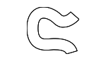 99950753302 - Body: Center Support Clip for Porsche Image