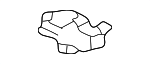 99655254102 - Body: Light Sensor Mount for Porsche Image