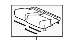 81731TGSL41ZE - Body: Cushion Cover for Honda: Passport Image