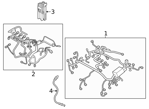 Wiring Harness for 2014 Mazda 5 #0