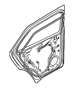 11A833055 - Body: Door Shell for Volkswagen Image