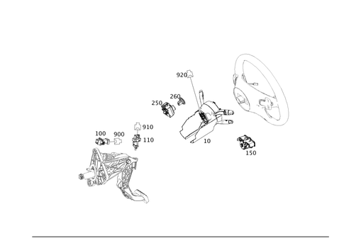 Switch for 2014 Mercedes-Benz CLA250 #0