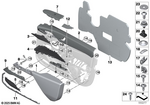 51415A568C5 - : Armrest Left Front for BMW Image