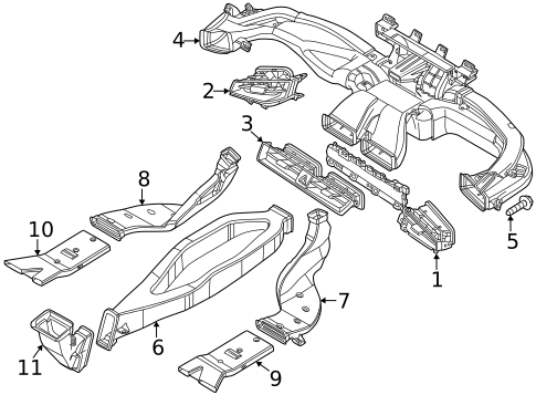 Ducts for 2023 Kia Niro #0