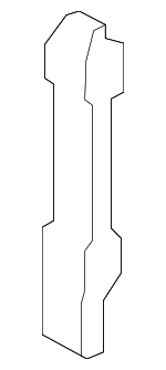 4N0813439C - Body: Reinforcement Damper for Audi: A8 Quattro, S8 Image