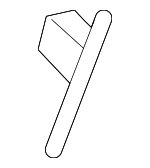 114520P010 - Engine: Lower Guide for Toyota: Avalon, Camry, Highlander, RAV4, Sienna, Venza Image