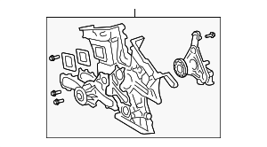 1132231021 - Engine: Engine Timing Cover for Toyota Image