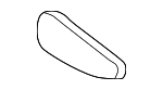12455364 - Body: Armrest Pad for Chevrolet: Venture | Oldsmobile: Silhouette | Pontiac: Montana, Trans Sport Image