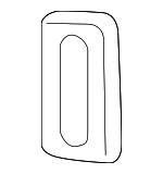 12531855 - Body: Release Handle Bezel for Chevrolet: Venture | Oldsmobile: Silhouette | Pontiac: Trans Sport Image