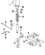 52087720AB - Suspension: Lower Control Arm Bushing for Jeep: Cherokee, Comanche, Grand Cherokee, Grand Wagoneer, Wagoneer Image