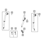 6514014AA - : Pan Head Locking Screw for Mopar Image