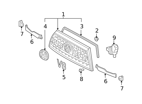Automatic Temperature Controls for 2009 Toyota 4Runner #1