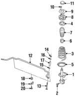 Stabilizer Bar Link Bolt