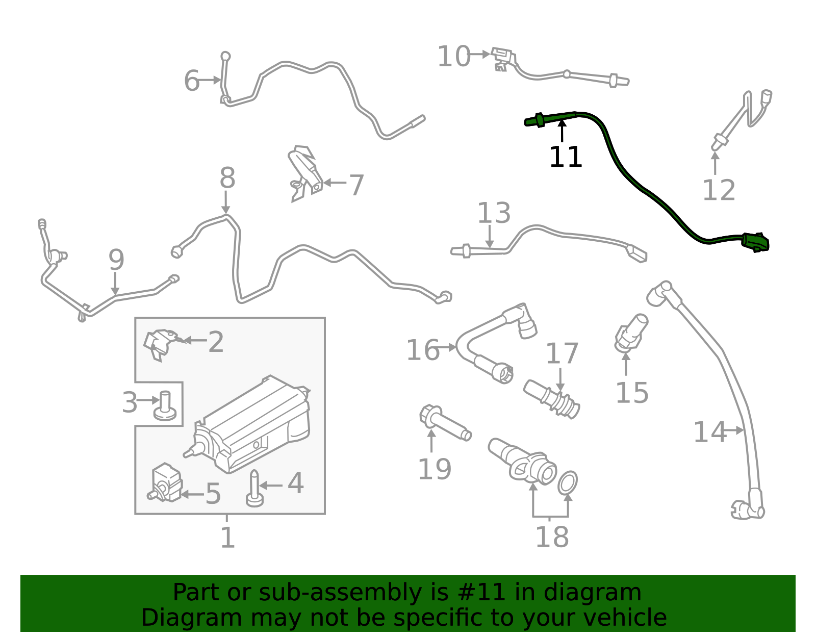 LK4Z-9F472-C - Oxygen Sensor - 2020-2025 Ford | Eastgate
