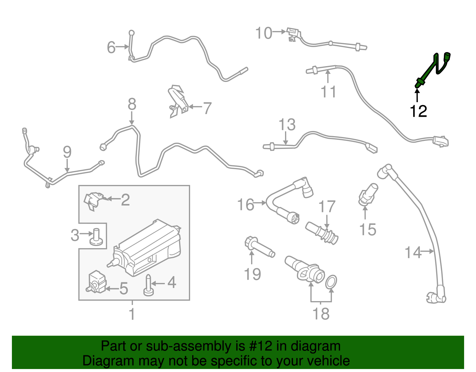 2021-2025 Ford Oxygen Sensor LK4Z-9G444-Y | OEM Parts Online