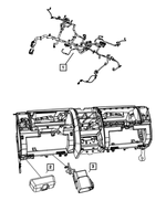 56049922AF - Electrical: Instrument Panel Wiring for Mopar Image