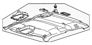 PC3Z2851968BA - Body: Headliner for Ford Image