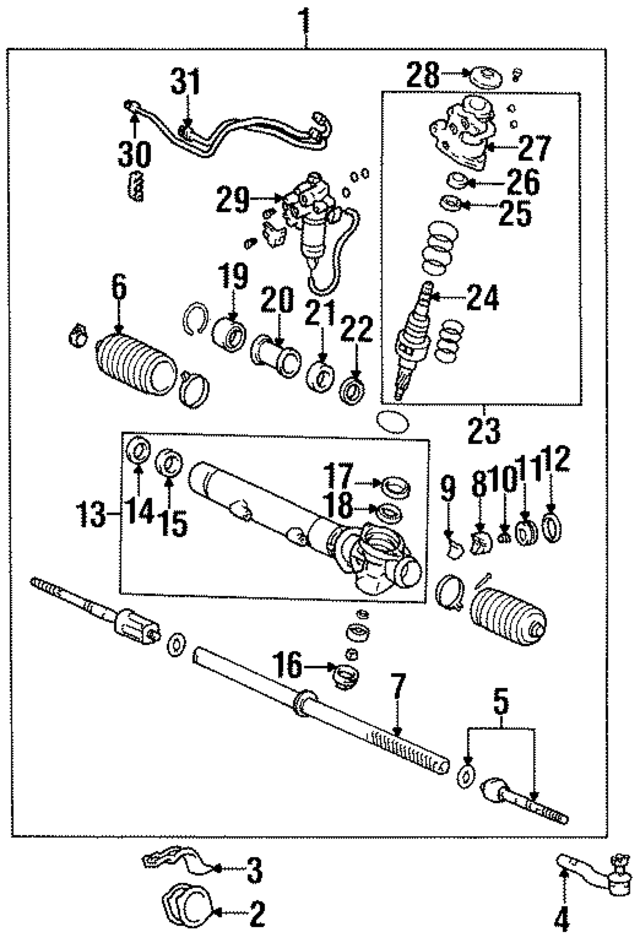 4421150030 - : Rack And Pinion Housing for Lexus Image
