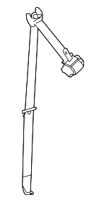 735700E111A0 - Electrical: Belt &amp; Retractor for Toyota: Highlander Image