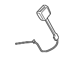 9Y0857755D - Electrical: Buckle End for Porsche Image image