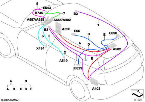 Scope of Repair Work Main Wiring Harness for 2024 Mini Countryman SE ALL4 #2