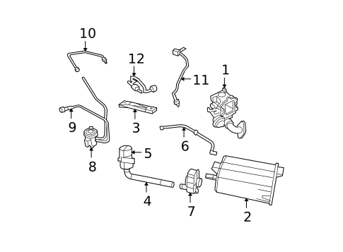 Emission Components for 2011 Dodge Caliber #0