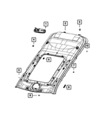 7HQ25TX7AB - : Headliner for Mopar Image
