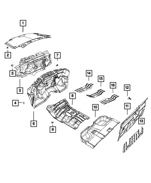 Carpets, Floor Mats, Load Floor, and Silencers for 2017 Ram 3500 #1