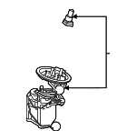 16117467658 - Air &amp; Fuel Delivery: Electric Fuel Pump for BMW: X5, X6, X7 Image