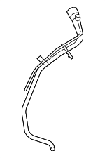 16115A34399 - Fuel System: Filler Pipe for BMW: X5, X6 Image