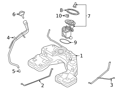 Fuel System Components for 2024 BMW X6 #0