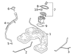 16117470341 - Fuel System: Filler Cap for BMW Image