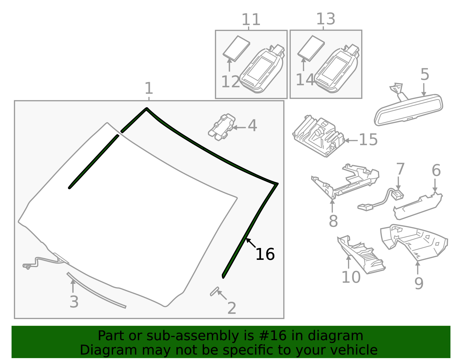 KR9P-50-601 - Windshield Molding - 2024-2025 Mazda | Mazda Swag